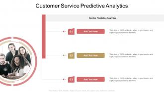 Customer Service Predictive Analytics In Powerpoint And Google Slides Cpb