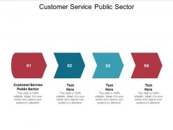 Customer service public sector ppt powerpoint presentation gallery slide download cpb