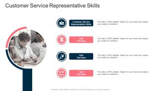 Customer Service Representative Skills In Powerpoint And Google Slides Cpb