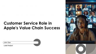 Customer Service Role In Apples Value Chain Success PPT Structure AT