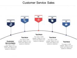 Customer service sales ppt powerpoint presentation file introduction cpb