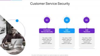 Customer Service Security In Powerpoint And Google Slides Cpb