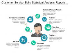 Customer service skills statistical analysis reports interpersonal assessment cpb
