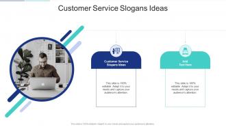 Customer Service Slogans Ideas In Powerpoint And Google Slides Cpb