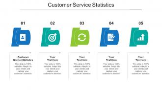 Customer Service Statistics Ppt Powerpoint Presentation Portfolio Guidelines Cpb