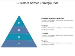 Customer service strategic plan ppt powerpoint presentation model slides cpb