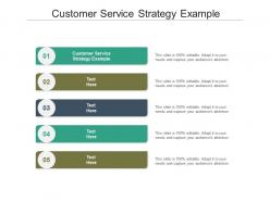 Customer service strategy example ppt powerpoint presentation icon graphics template cpb