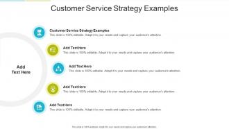 Customer Service Strategy Examples In Powerpoint And Google Slides Cpb