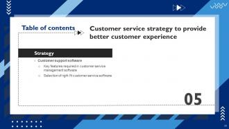 Customer Service Strategy To Provide Better Customer Experience Strategy CD V Captivating Aesthatic
