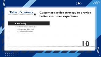 Customer Service Strategy To Provide Better Customer Experience Strategy CD V Attractive Engaging