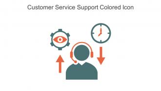 Customer Service Support Colored Icon In Powerpoint Pptx Png And Editable Eps Format