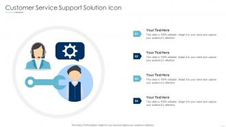Customer Service Support Solution Icon