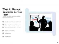 Customer Service Team Marketing Motivate Arrow Operator Icon