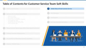 Customer Service Team Soft Skills Training Module on Customer Service Edu Ppt