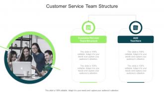 Customer Service Team Structure In Powerpoint And Google Slides Cpb