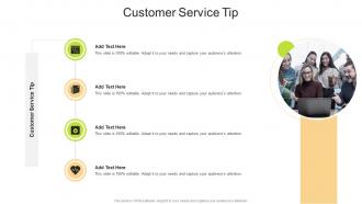 Customer Service Tip In Powerpoint And Google Slides Cpb