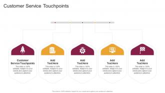 Customer Service Touchpoints In Powerpoint And Google Slides Cpb