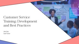 Customer Service Training Development And Best Practices PPT Demonstration AT