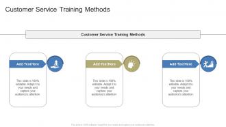 Customer Service Training Methods In Powerpoint And Google Slides Cpb