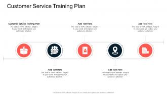 Customer Service Training Plan In Powerpoint And Google Slides Cpb