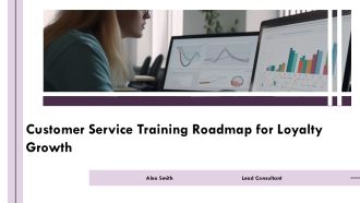 Customer Service Training Roadmap For Loyalty Growth PPT Summary AT