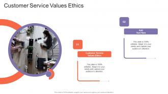 Customer Service Values Ethics In Powerpoint And Google Slides Cpb