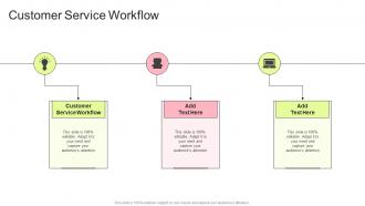 Customer Service Workflow In Powerpoint And Google Slides Cpb
