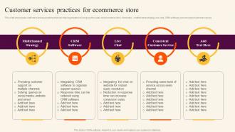 Customer Services Practices Sales Improvement Strategies For B2c And B2b Ecommerce