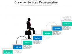 Customer services representative ppt powerpoint presentation file guidelines cpb