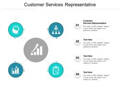 Customer services representative ppt powerpoint presentation portfolio cpb