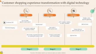 Customer Shopping Experience Transformation With Digital Technology