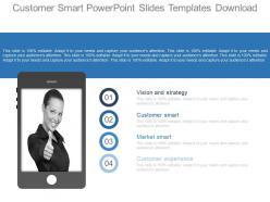 Customer smart powerpoint slides templates download