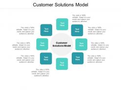 Customer solutions model ppt powerpoint presentation summary slide download cpb
