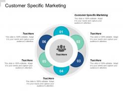 Customer specific marketing ppt powerpoint presentation file design ideas cpb