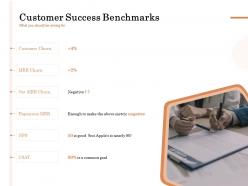 Customer success benchmarks ppt powerpoint presentation slides design templates