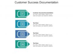 Customer success documentation ppt powerpoint presentation infographic cpb