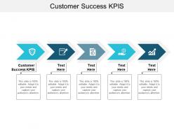 Customer success kpis ppt powerpoint presentation inspiration demonstration cpb
