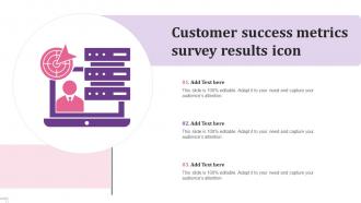 Customer Success Metrics Survey Results Icon