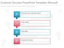 Customer success powerpoint templates microsoft