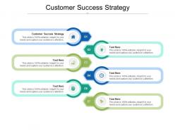 Customer success strategy ppt powerpoint presentation portfolio template cpb