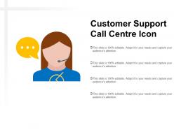 Customer support call centre icon
