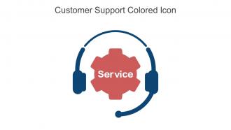 Customer Support Colored Icon In Powerpoint Pptx Png And Editable Eps Format