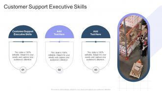 Customer Support Executive Skills In Powerpoint And Google Slides Cpb