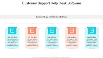 Customer Support Help Desk Software In Powerpoint And Google Slides Cpb