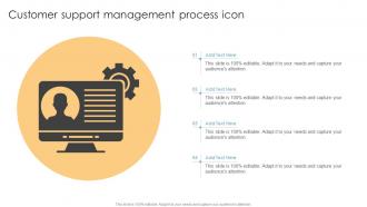 Customer Support Management Process Icon
