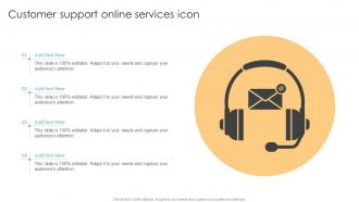 Customer Support Online Services Icon