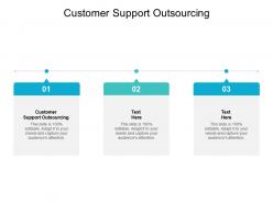 Customer support outsourcing ppt powerpoint presentation infographics cpb