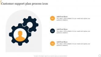 Customer Support Plan Process Icon