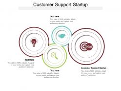 Customer support startup ppt powerpoint presentation pictures themes cpb