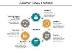 Customer survey feedback ppt powerpoint presentation file designs cpb